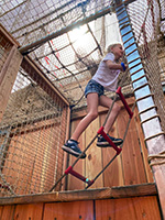 Kinderfeestje in Fort Vertier